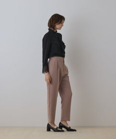 GRACE CONTINENTAL ハイウエストテーパードパンツ