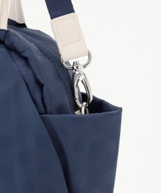 Y'SACCS はっ水ドットジャカード　ショートハンドル付き　軽量2wayショルダー