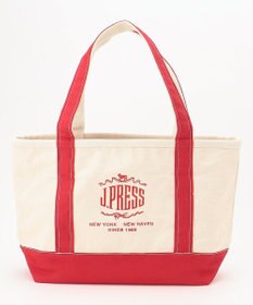 J.PRESS MEN オーバル トートバッグ ワイン系