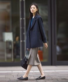 J.PRESS LADIES 【洗える】スエードダンボール スカート