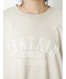 CRAFT STANDARD BOUTIQUE プリント裏毛チュニック