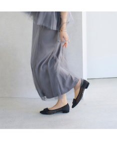 MODE ET JACOMO <carino>ドットチュールパンプス