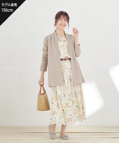 Tiaclasse L 【おのののかさん着用】冷凛(ひやりん)カノコカットソートッパーカーディガン