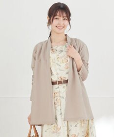 Tiaclasse L 【おのののかさん着用】冷凛(ひやりん)カノコカットソートッパーカーディガン