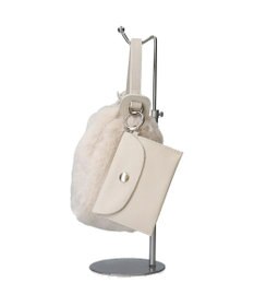 INTER-CHAUSSURES 【MARCO MASI】ポーチ付きフェイクファーバッグ