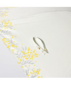 UNBILLION cache nez / 軽量サークルミモザプリントショートパラソル