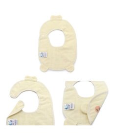 Mother garden しろたん 顔ぼん ガーゼスタイ 6重ガーゼ