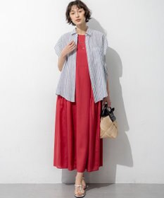 23区 VIOLAd'ORO アバカメッシュ レザーハンドル バケツバッグ