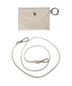 INTER-CHAUSSURES 【MARCO MASI】ポーチ付きフェイクファーバッグ