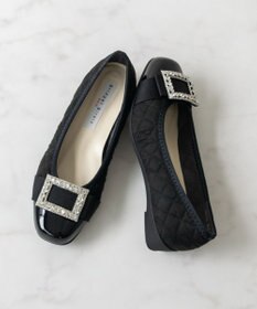 Bridget Birkin ＜3E＞【Bridget Birkin Walk】キルティングビジューリボンウォーキングパンプス