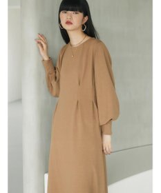 Green Parks armonia．ウエストタックポンチワンピース