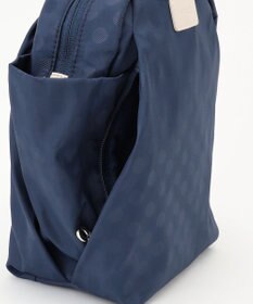 Y'SACCS はっ水ドットジャカード　ショートハンドル付き　軽量2wayショルダー