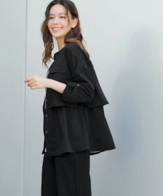 Tiaclasse 【洗える】ドロストレイヤーブルゾン