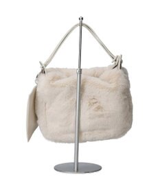 INTER-CHAUSSURES 【MARCO MASI】ポーチ付きフェイクファーバッグ