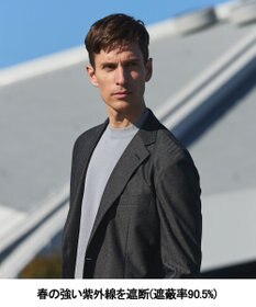 GOTAIRIKU セットアップ対応【カイテキ７機能】ドライジャージー ジャケット_ヘリンボーン柄(26年モデル)