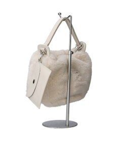 INTER-CHAUSSURES 【MARCO MASI】ポーチ付きフェイクファーバッグ