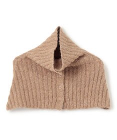 BEIGE， GLAIEULS / アルパカ混インターシャスヌード