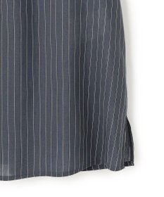 23区 【先行予約】ドライシアーストライプ フロントタック ブラウス