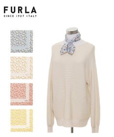 MOONBAT フルラ (FURLA) コットンプチスカーフ 50cm×50cm