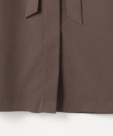 自由区 L ブラッシュドコットンサテンナロー スカート