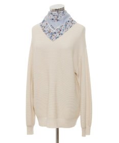 MOONBAT フルラ (FURLA) コットンプチスカーフ 50cm×50cm