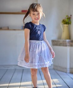 ANY KIDS ネックレス モチーフ Tシャツ