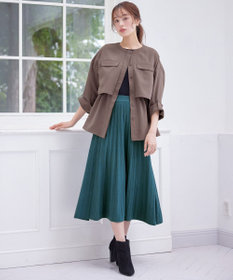 Tiaclasse 【洗える】ドロストレイヤーブルゾン