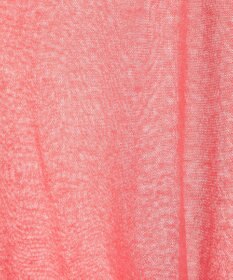 AMERICAN HOLIC ウォッシャブルシアーニットフレンチスリーブトップス