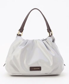 LA BAGAGERIE ソフトエナメル2WAYハンドバッグ Sサイズ