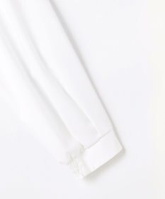 組曲 【KUMIKYOKU NAVY】コットンタッチシャーティングラッフルフレア ブラウス