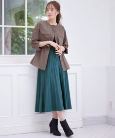 Tiaclasse 【洗える】ドロストレイヤーブルゾン