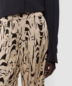 JOSEPH プリントクリンクル　トラウザーズ