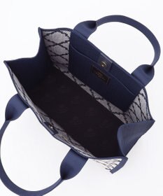 TOCCA 【大人百花掲載】【A4サイズ対応】CHECKER CLOVER KNITBAG ニットバッグ