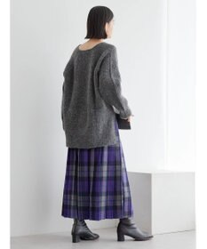 AMERICAN HOLIC ミックスヤーンカフタンニットプルオーバー