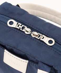 Y'SACCS はっ水ドットジャカード　ショートハンドル付き　軽量2wayショルダー