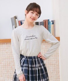 ANY KIDS ロゴ入り 長袖 Ｔシャツ