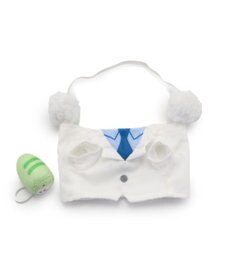 Mother garden しろたん ついてきちゃうしろたん マスコット 着せ替え服 《博士服》