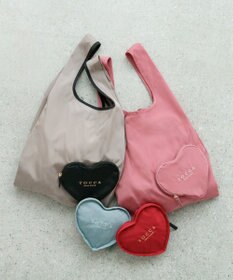 TOCCA 【八木アリサさん着用】【WEB＆一部店舗限定・A4サイズ対応】AVEC CUORE ECOBAG エコバッグ ブラウン系