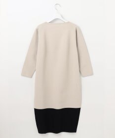 自由区 【洗える】ポリエステルホールガーメントニット ワンピース