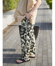 CRAFT STANDARD BOUTIQUE インド綿アソート柄イージーパンツ