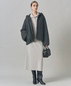 ICB 【WEB限定カラーあり・撥水加工】ADSダウン フーデットミドル丈コート