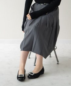 Bridget Birkin ＜3E＞【Bridget Birkin Walk】キルティングビジューリボンウォーキングパンプス