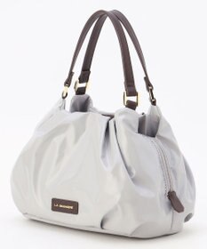 LA BAGAGERIE ソフトエナメル2WAYハンドバッグ Sサイズ