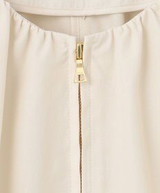 J.PRESS LADIES L 【洗える】80/1スパンタイプライター ノーカラー ブルゾン