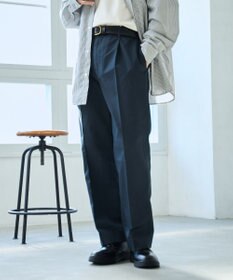 WEGO タックツイルトラウザー