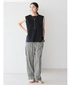 AMERICAN HOLIC 接触冷感ショルダータックノースリーブプルオーバー