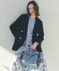 YECCA VECCA 2wayベルトデザインハンドバッグ