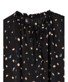 CRAFT STANDARD BOUTIQUE 柄ギャザーマキシワンピース