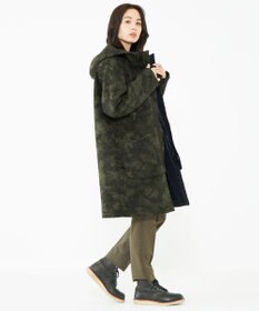 JOSEPH ABBOUD MOUNTAIN 【UNISEX】スライバーカモジャガード コート