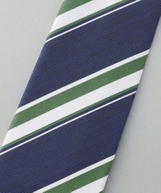 GOTAIRIKU GOTAIRIKU別注【日本製】シルク ネクタイ_レジメンタル柄